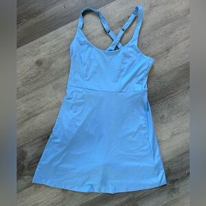 🌻 Light Blue 2-Piece Tennis Dress + Shorts Set 🌻